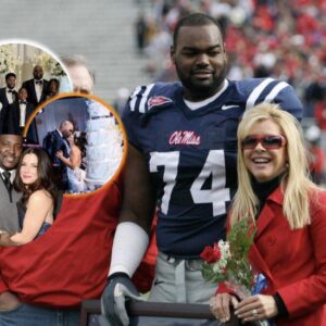 Michael Oher Who Inspired ‘The Blind Side’ Wed Beloved of 17 Years: He Went from Homeless to Groom & Dad of 4