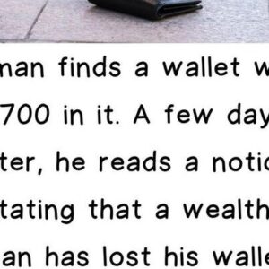 Story – The Lost wallet