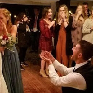 Sister’s Proposal Takes Center Stage During Bride’s Wedding Celebration