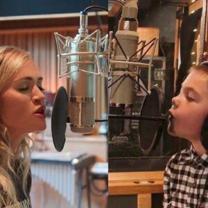 Carrie Underwood and Son Sing an Adorably Angelic Version of “The Little Drummer Boy”