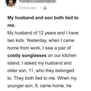 WOMAN FOUND OUT HER HUSBAND’S AFFAIR WITH THE EXPENSIVE GLASSES SHE FOUND AT THE KITCHEN OF HER HOUSE