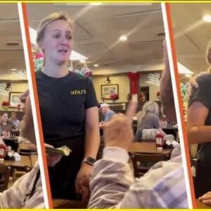 Pregnant Single Mom Working as Waitress to Feed Family Gets 00 Tip Before Christmas