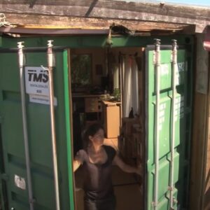 Single mom thinks inside the box while turning shipping container into remarkable tiny home