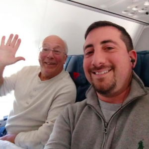 Dad Books 6 Flights So His Flight Attendant Daughter Won’t Be Alone On Christmas