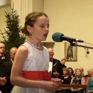 An 11-year-old delivers a celestial performance of ‘O Holy Night,’ leaving the audience spellbound