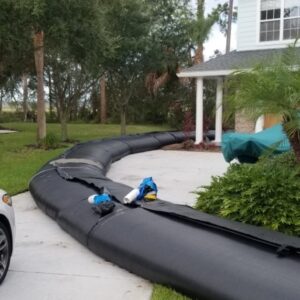 For 00, a man purchased 400 feet of plastic to wrap his house