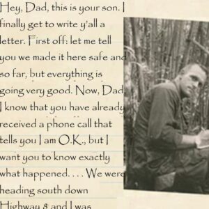 Sergeant LETTER to his father, from south of Baghdad. September 21, 2003