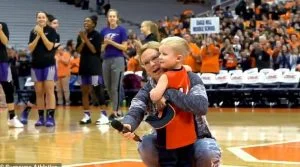 “Young, Talented and Brave”: Little boy sings the National Anthem to a Stadium Full of Spectators