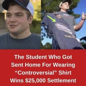 The Student Who Got Sent Home For Wearing “Controversial” Shirt Wins ,000 Settlement