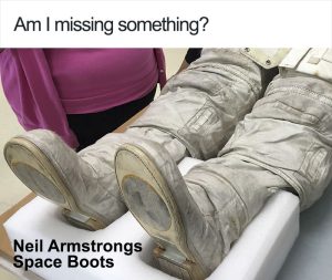 Someone Notices First Steps On The Moon Don’t Match Neil Armstrong’s Boots, Gets Destroyed With Facts