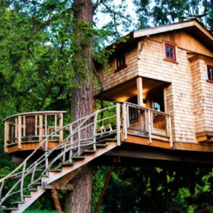 “Living Among the Trees”: Cozy Retreat in Seattle by Treehouse Masters