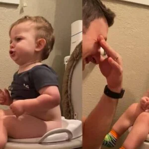 If You Need To Smile Today, Watch This Little Boy Learning How To Use The Potty If You Need To Smile Today, Watch This Little Boy Learning How To Use The Potty