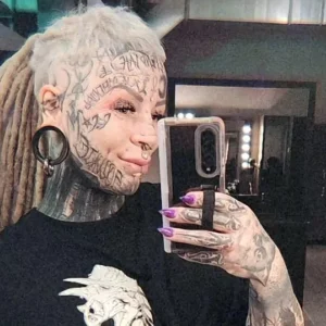 Tattoo model ‘covered in ink’ shares heartbreaking journey behind colourful look Tattoo model ‘covered in ink’ shares heartbreaking journey behind colourful look