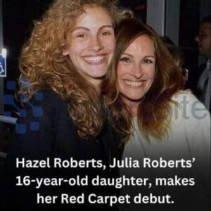 Julia Roberts’ 16-year-old daughter, Hazel Roberts, has her inaugural appearance on the Red Carpet. Julia Roberts’ 16-year-old daughter, Hazel Roberts, has her inaugural appearance on the Red Carpet.