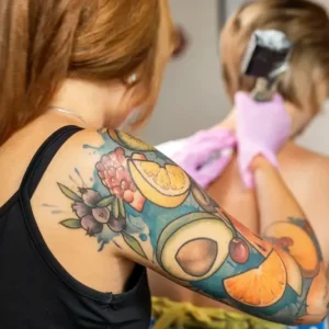 Grandmother with entire body covered in tattoos reveals what she looked like decade ago Grandmother with entire body covered in tattoos reveals what she looked like decade ago