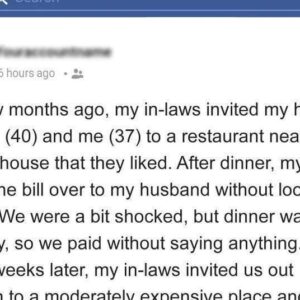 When the Dinner Bill Drama Unfolds: A Reddit Story