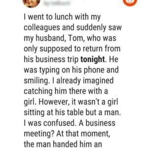 I Spotted My Husband at Lunch Instead of His Business Trip & Decided to Find Out Who He’s Waiting For