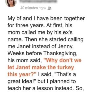 My Boyfriend’s Mom Kept Calling Me the Wrong Name,