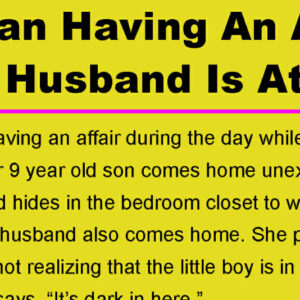 A woman is having an affair during the day while her husband is at work