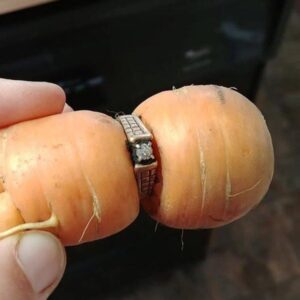 Woman Lost Her Engagement Ring While Gardening Finds It 15 Years Later Around Carrot Woman Lost Her Engagement Ring While Gardening Finds It 15 Years Later Around Carrot