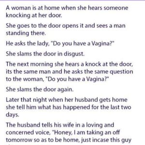 A woman is at home – New Joke! A woman is at home – New Joke!