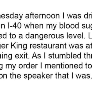 Woman’s Facebook post goes viral after Burger King employee does this at the drive-thru Woman’s Facebook post goes viral after Burger King employee does this at the drive-thru
