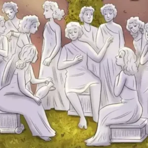 Only geniuses can find the human among these statues! Only geniuses can find the human among these statues!