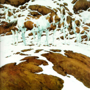 How many horses can you find in this picture? How many horses can you find in this picture?