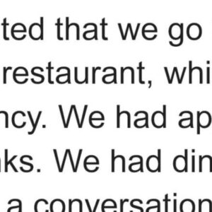 He Paid for Their 0+ Dinner He Paid for Their 0+ Dinner