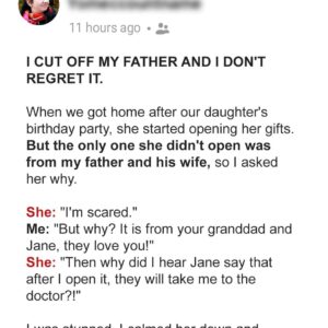 Our Daughter Refused to Open My Parents’ Gift for Her Birthday – Her Reason Left Us Shocked Our Daughter Refused to Open My Parents’ Gift for Her Birthday – Her Reason Left Us Shocked