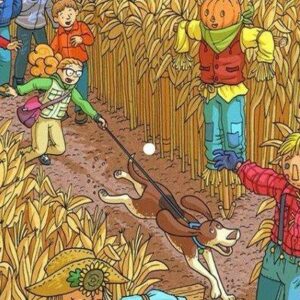 In just 6 seconds, the fish in the cornfield can only be seen by individuals with outstanding observational abilities! In just 6 seconds, the fish in the cornfield can only be seen by individuals with outstanding observational abilities!