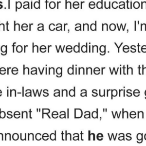 Story of the day – I Funded My Stepdaughter’s Wedding, But She.. Story of the day – I Funded My Stepdaughter’s Wedding, But She..