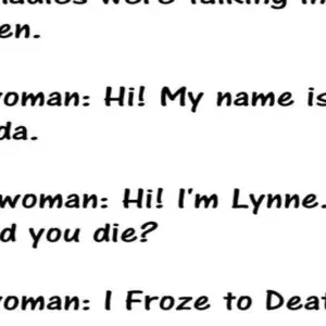 Two women were taIking in Heaven. Hi, Sylvia! How’d you passed away…. fuII story he..