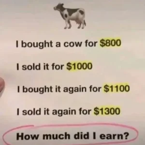 Take a Seat, This Viral Cow Math Puzzle Will Take Your Brain for a Ride