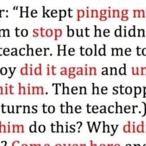 A Boy At School