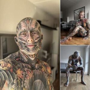 Tattoo addict inks 95 percent of his body, reveals what he looked like just 5 years ago Tattoo addict inks 95 percent of his body, reveals what he looked like just 5 years ago