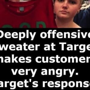 Woman calls sweater at Target ‘deeply offensive’ and Target responds: get over it
