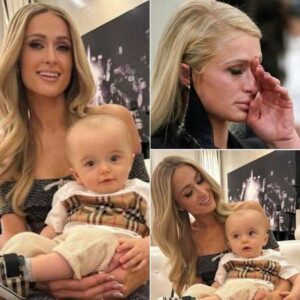 Paris Hilton responds angrily to disparaging remarks made about her son’s head online. Paris Hilton responds angrily to disparaging remarks made about her son’s head online.