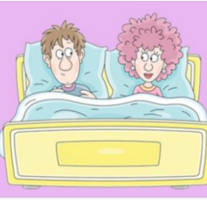 A Newly Married Couple Are In Bed A Newly Married Couple Are In Bed