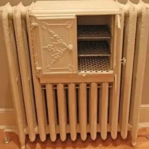I found this inside an ornate radiator in a Victorian House? Any idea?