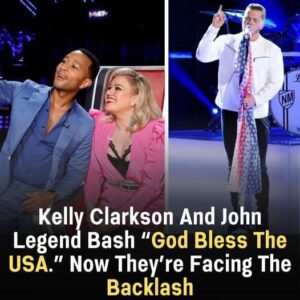 Kelly Clarkson and John Legend Receive Backlash After Criticizing “God Bless The USA Kelly Clarkson and John Legend Receive Backlash After Criticizing “God Bless The USA