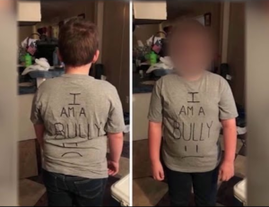 A mother gains online attention for the shirt she compelled her son to wear to school. A mother gains online attention for the shirt she compelled her son to wear to school.