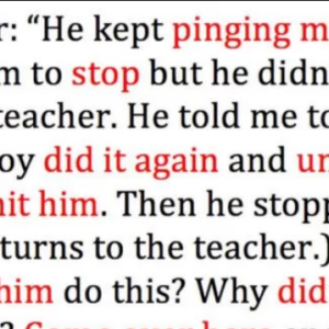 A Boy At School Snapped Her Bra. What She Did Next Is Gold. A Boy At School Snapped Her Bra. What She Did Next Is Gold.