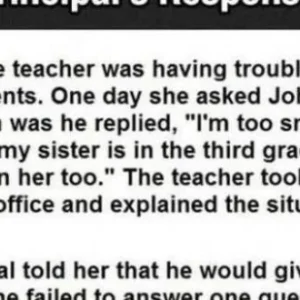 “Student Claims First Grade Isn’t Challenging Enough Due To His Intelligence – Principal’s Reaction”