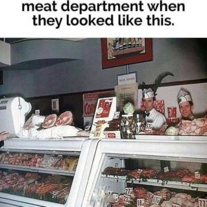 The butcher-meat departament The butcher-meat departament