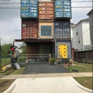 Man Uses 11 Shipping Containers To Build His 2,500 Square Foot Dream House, And The Inside Looks Amazing