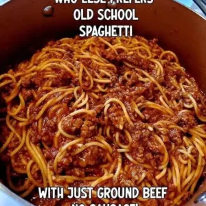 Old-school spaghetti