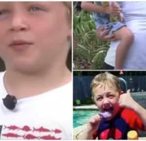 7-year-old swims for an hour to get help for dad and sister stranded in river