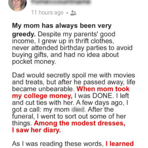 I Found My Late Mother’s Diary and It Made Me Regret My Whole Life