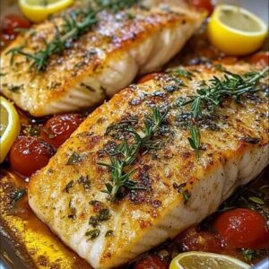 🐟 The Best Mediterranean Baked Fish 🐟